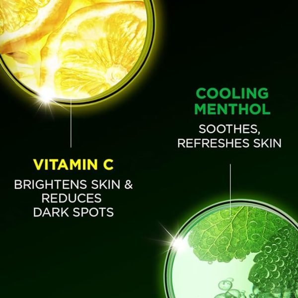 Garnier Men Turbo Bright Super Serum Gel Moisturizer For Men - Enriched With Vitamin C And Menthol For A Brighter, Glowing And Hydrated Skin, Suitable For All Skin Types, 30ml Visit the Garnier Store - Image 4